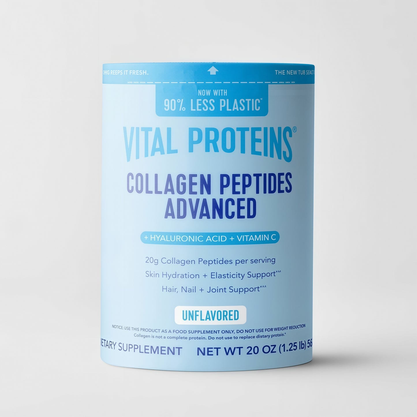 Vital Proteins Advanced Peptides Powder Collagen Unflavored 20oz