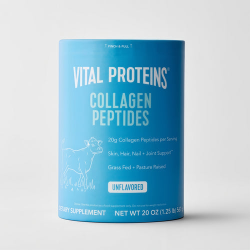 Vital Collagen Proteins Grass Fed Peptides Unflavored Powder 20oz